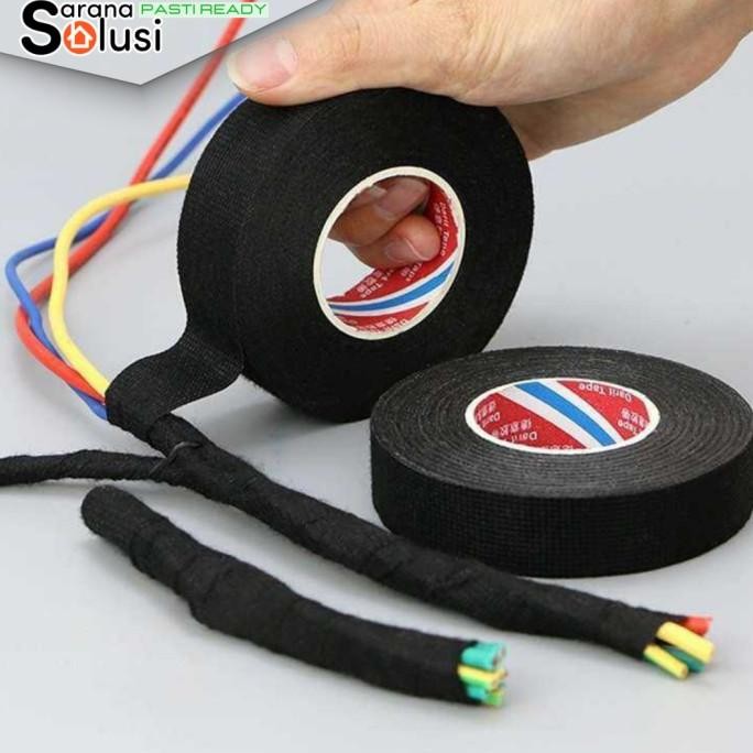 

Lakban Kabel Kain Adhesive Tahan Panas untuk Bungkus Kabel