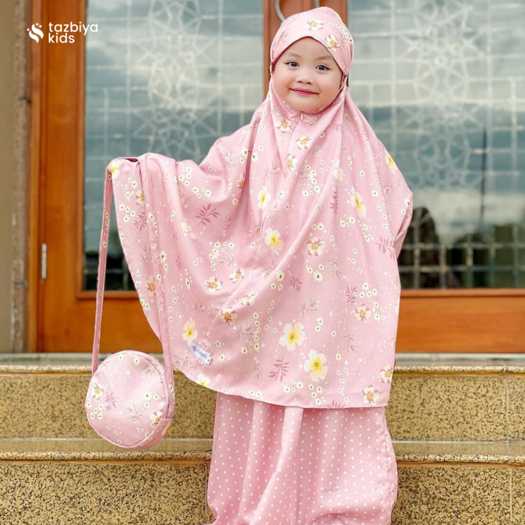Mukena Anak Mukenoh 2In1 Ank2 Muslim Umur 2-15Thn Terbaru2025 Rukoh Wanita Dewasa Murah Rukuk Motif 