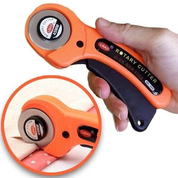 

+++++] Rotary Cutter Roller Circular Blade Pisau Bulat 45mm Type SD-100
