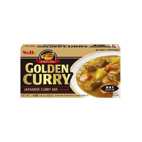 

S&B Golden Curry Japanese Curry Mix Hot [220 Gr] Termurah 100 % Original