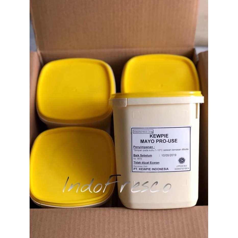 

Kewpie Mayo Pro-Use 3Kg- Saus Salad New 100 % Original