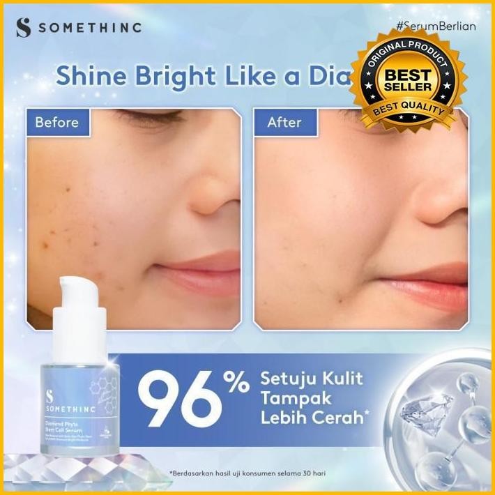 [Tasya Farasya Approved] Somethinc Diamond Phyto Stem Cell Serum Terbaru 100 % Original