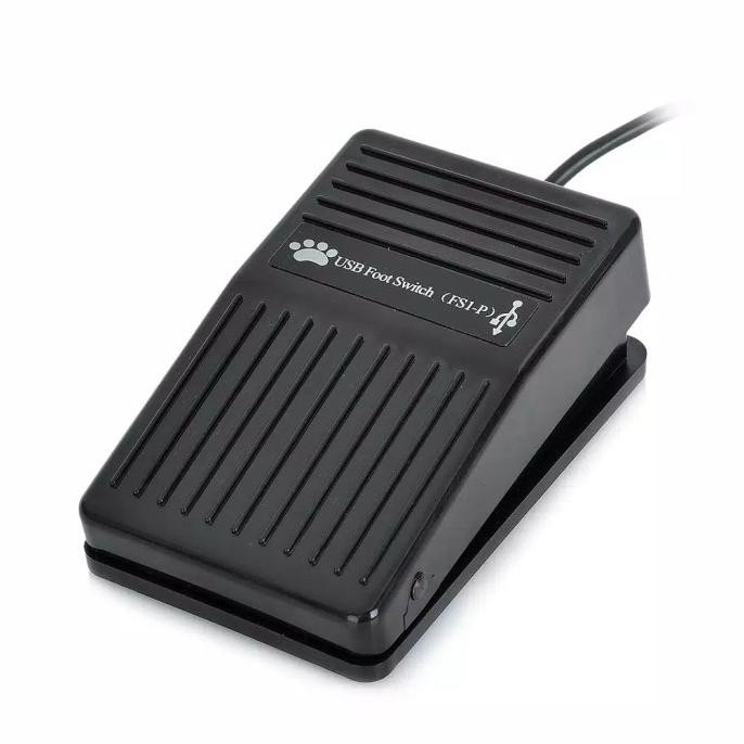 GSM FS1-1 USB Foot Switch Keyboard Mouse Control Foot Pedal terlaris