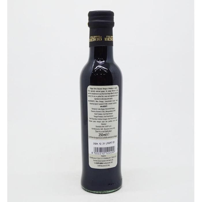 

Filippo Berio Balsamic Vinegar 250 Ml New 100 % Original