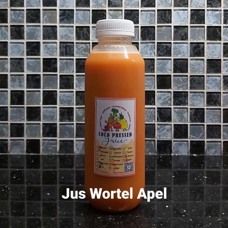 

Jus Wortel Apel / Carrot Juice pure COLD PRESSED