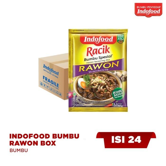 

1 Ctn - Racik Bumbu Spesial Rawon 50G New 100 % Original