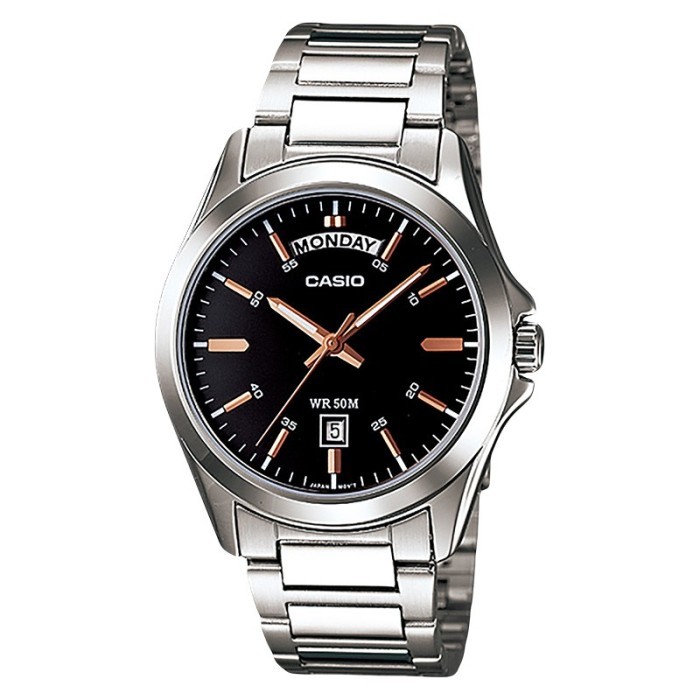 Jam Tangan Casio 100% Original Ori MTP-1370D-1A2VDF MTP1370D 1A2