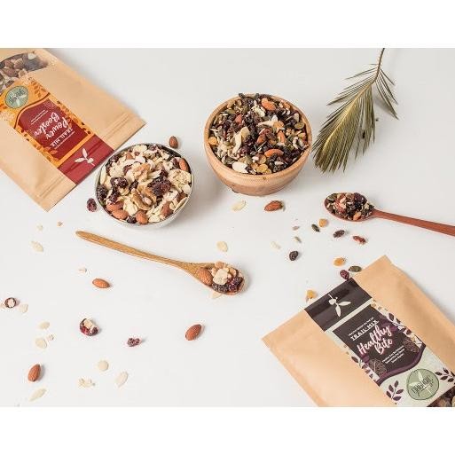 

Trail Mix Nuts Healthy Bite 250 gram / Roasted Trail mix 250 gram Healthy Bite Organic Paradise