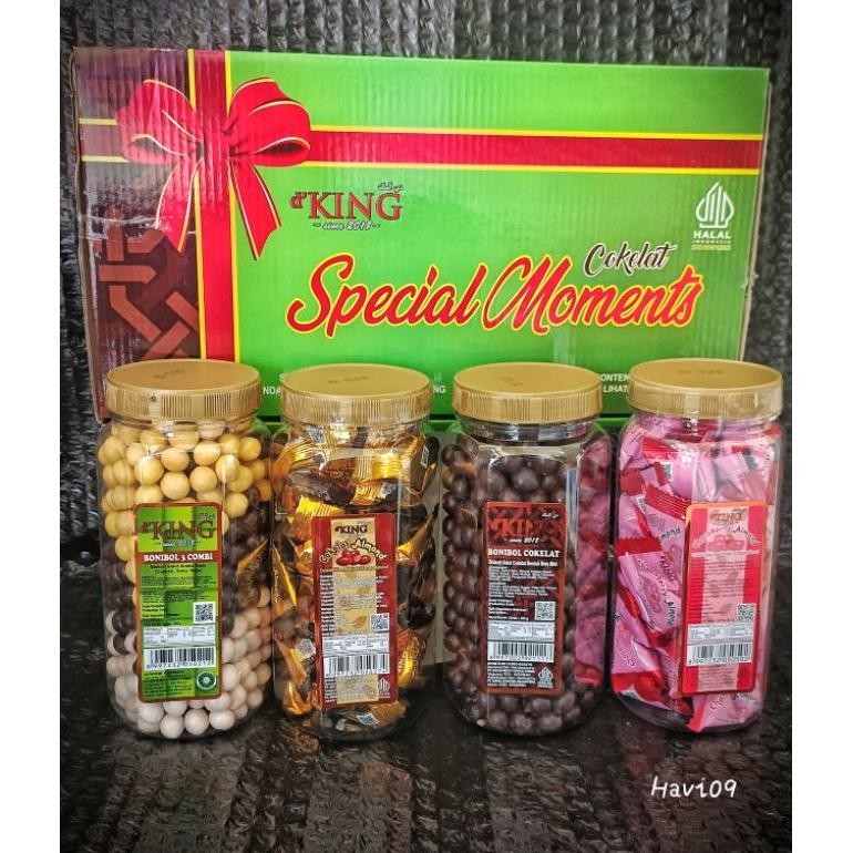 

Cokelat Almond King Spesial Moment 1 Dus