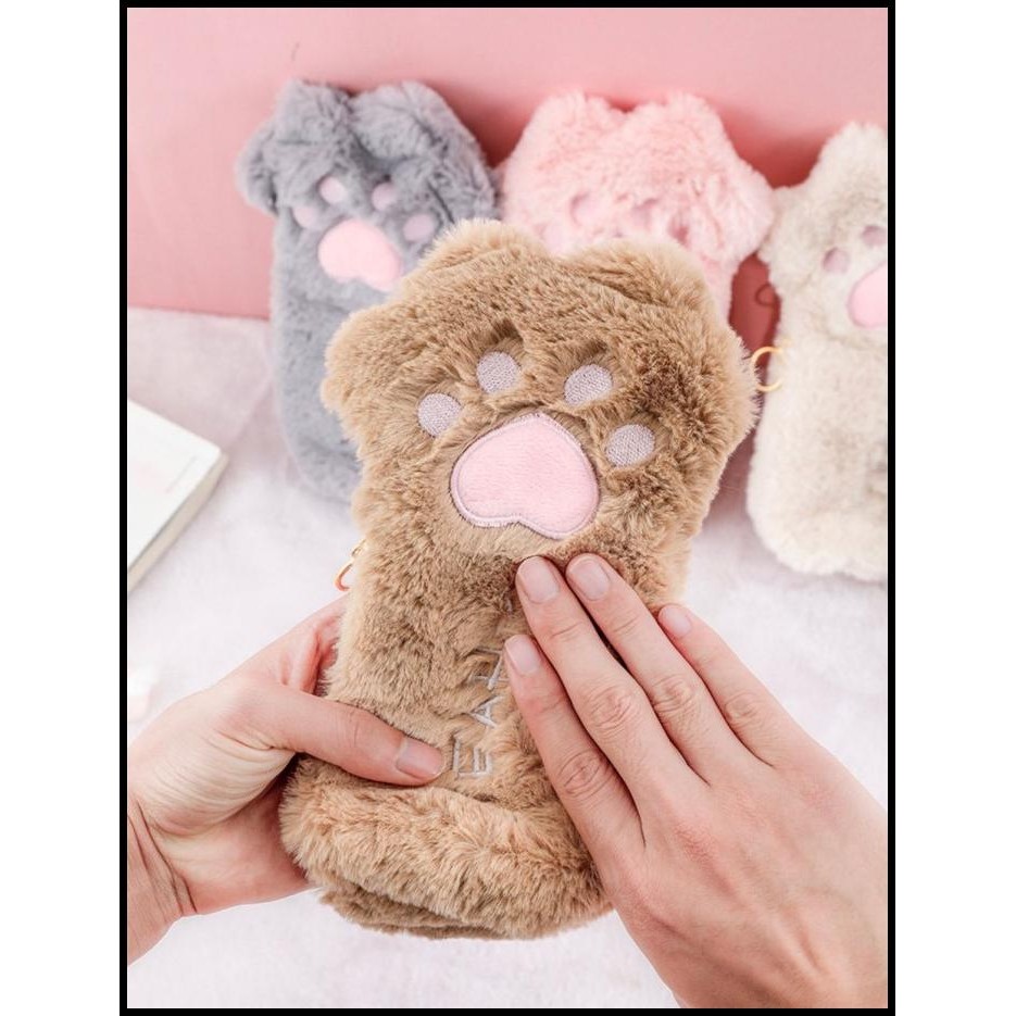 

Tempat Pensil Kotak Pencil Boneka Anak Perempuan Stationary Atk Kucing
