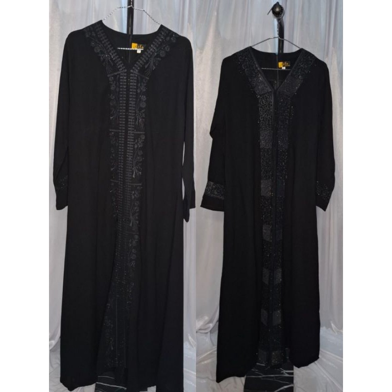 Gamis Abaya Jet Black
