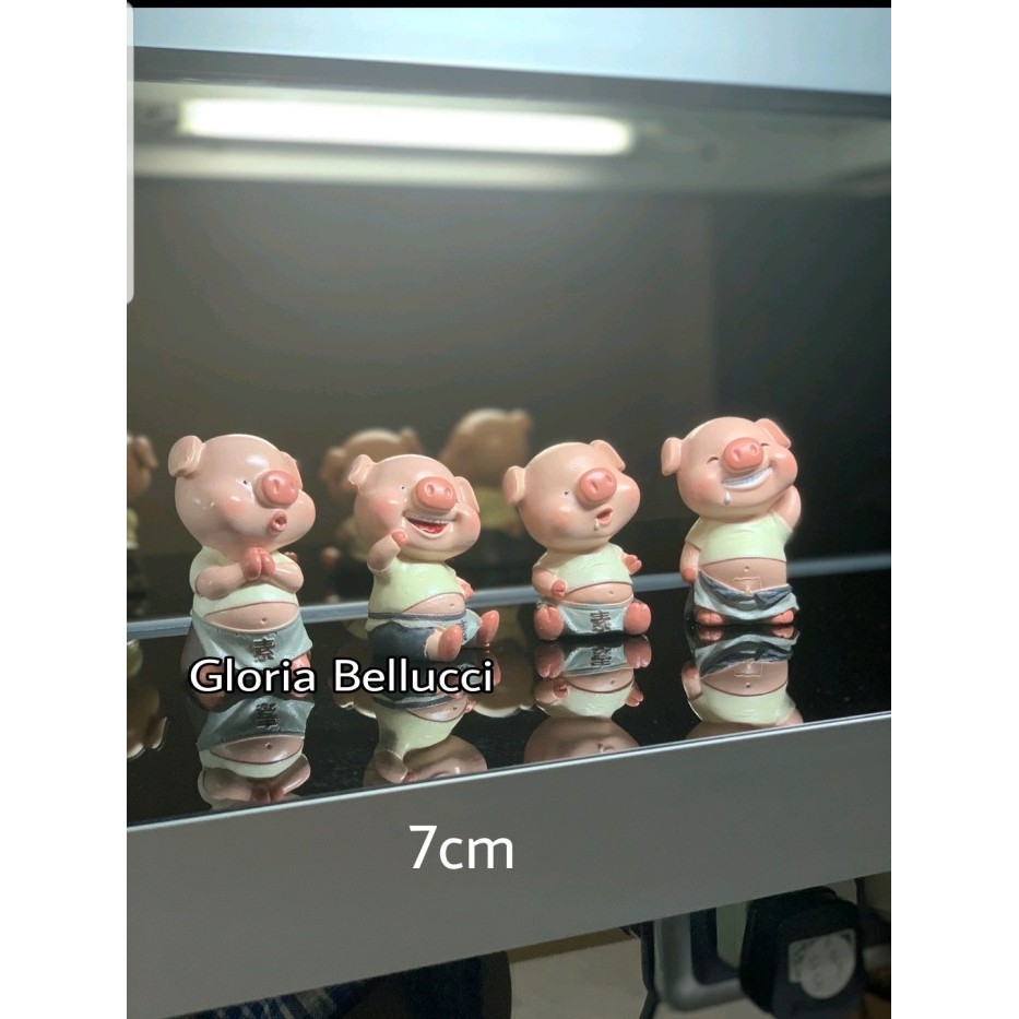 Patung Pajangan Babi Lucu Pig Piggy Hiasan Dekorasi Interior Rumah Murah