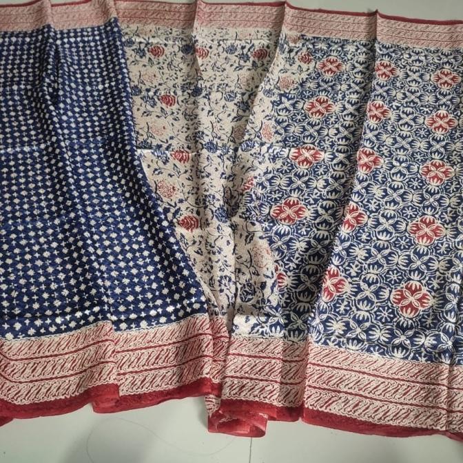 Kain batik viscose 3D 3 dimensi batik fariza cirebon cap tulis soft BAT