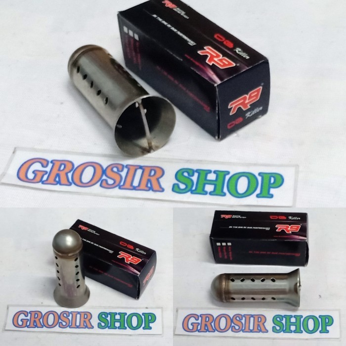 PEREDAM SUARA / DB KILLER R9 GP SERIES R15 CBR 150 GSX 150 ORIGINAL R9