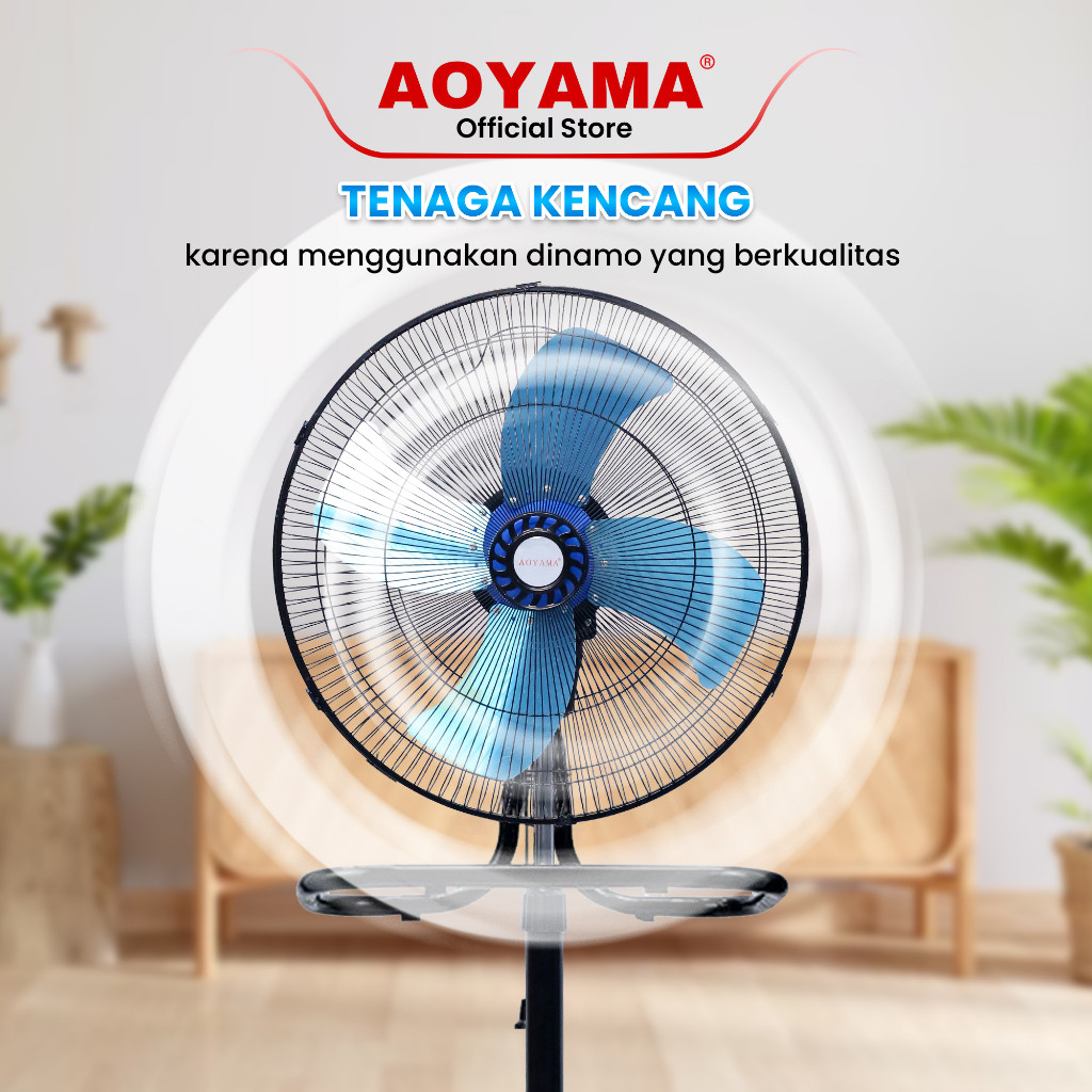 KIPAS ANGIN 3IN1 BESI AOYAMA 18"INCH 3IN1KIPAS BESI KIPAS KUAT KIPAS DINDING KIPAS MEJA KIPAS