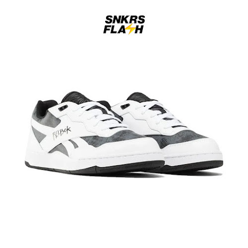 REEBOK Bb 4000 Ii White Black Sepatu Sneakers Pria - 100074936