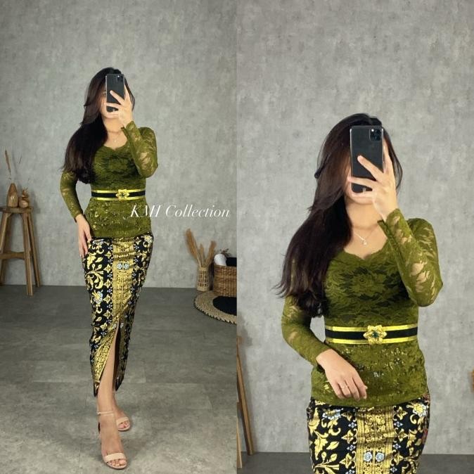 Kebaya Bali Set / Kebaya Modern / Kebaya Tile Stik / Kebaya Wisuda terlaris