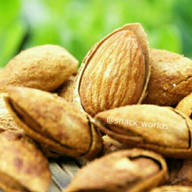 

500gram Kacang Almond Roasted Creamy milk / butter
