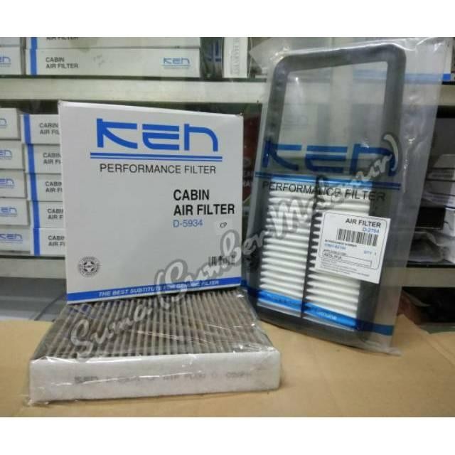 Filter Ac Agya, Ayla Carbon (Cp) + Filter Udara Agya, Ayla