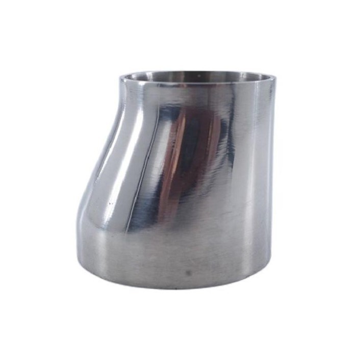 Sanitary stainless steel 304 O.D 19-51 mm welding eccentric Size head Sanitary Eccentric Reducer Pol