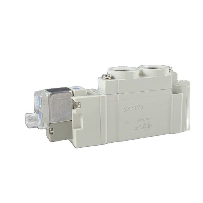 2 position single pneumatic solenoid valve electromagnetic solenoid valve SY7120 02 solenoid valve
