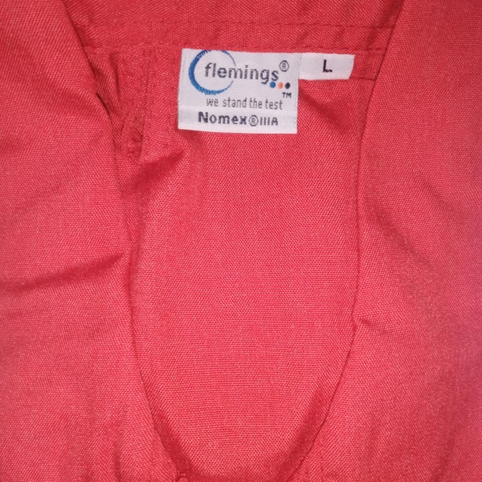 Coverall Flamming Nomex Iii A Merah Murah