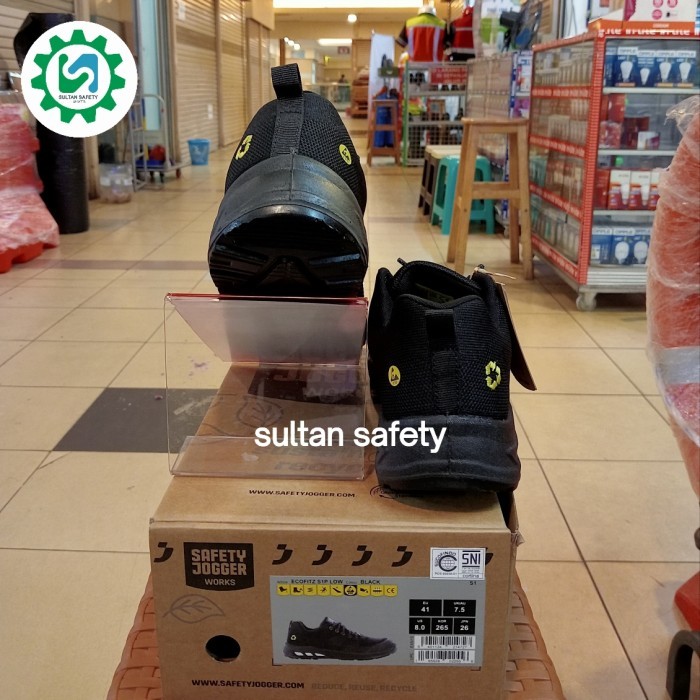 Sepatu Safety Jogger Ecofitz / Safety Shoes Jogger Original Murah