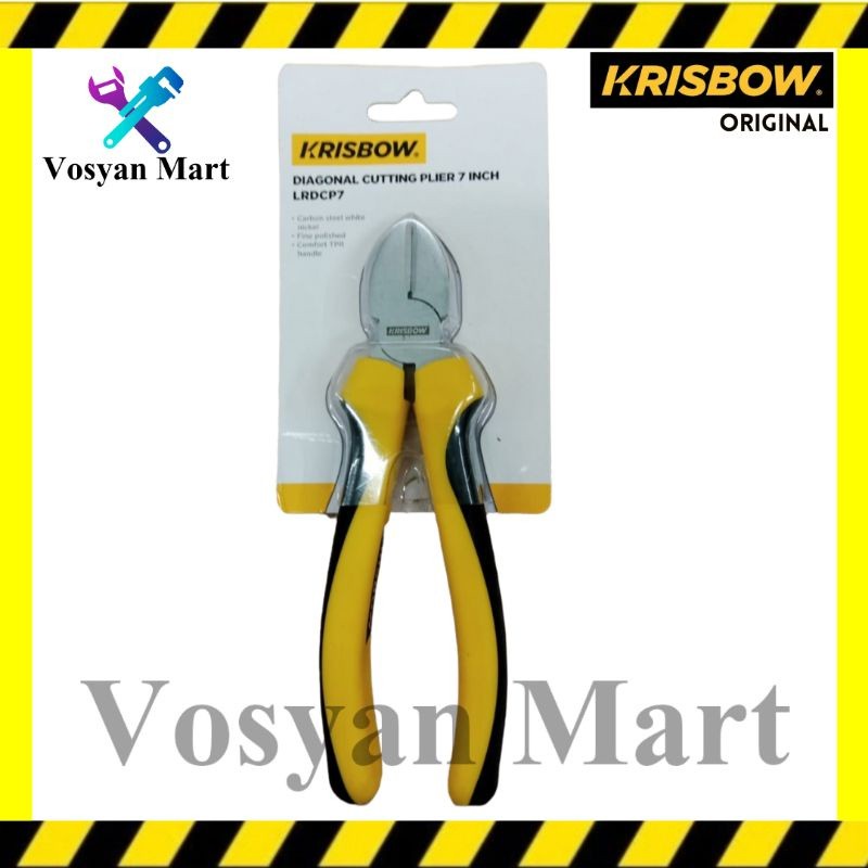 Krisbow Tang Potong 7 inch Diagonal Cutting Plier 7 inch Krisbow Tang Potong Diagonal 7 inch