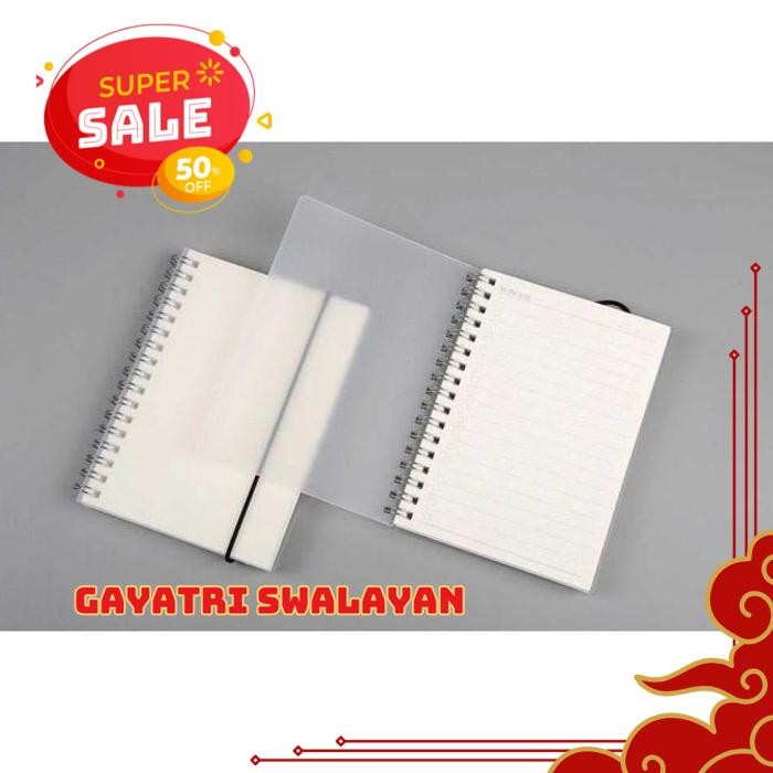 

BINDER NOTEBOOK AGENDA BUKU TULIS CATATAN POCKET BINDER NOTEBOOK AGENDA PLANER POLOS A6 AJAIB!