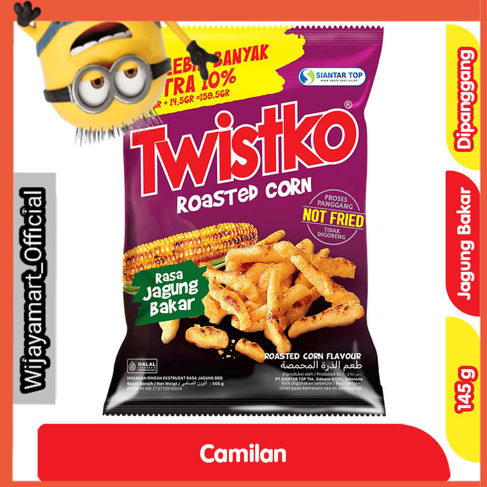 

Twistko Jagung Bakar 145 g