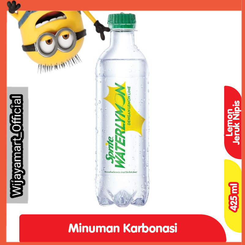 

Sprite Waterlymon Minuman Soda Rasa Lemon Jeruk Nipis Botol 425 ml