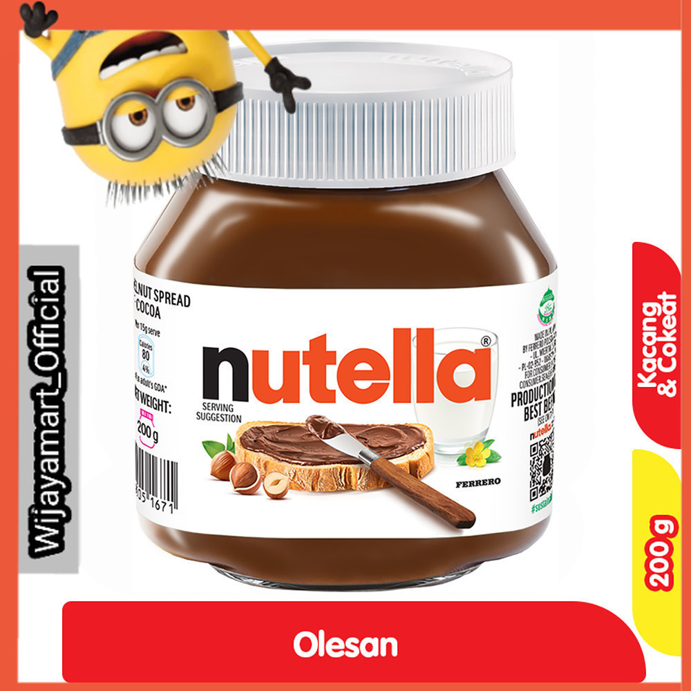 

nutella Hazelnut Cocoa Spread 200 g