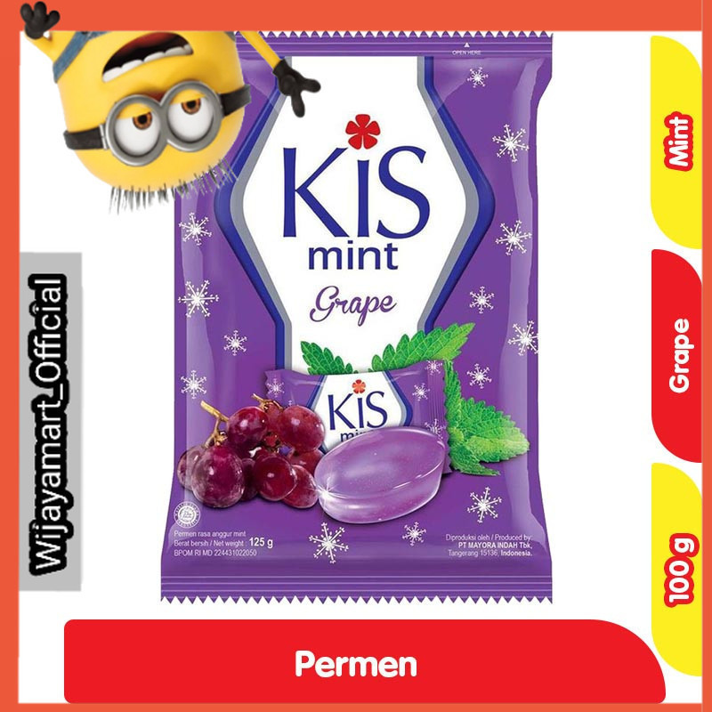 

KIS Permen Mint Anggur 100 g