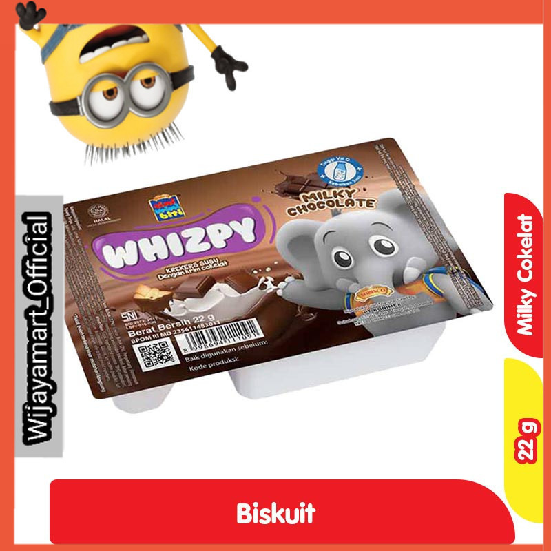 

Tini Wini Biti Whizpy Biskuit Cokelat Susu 22 g