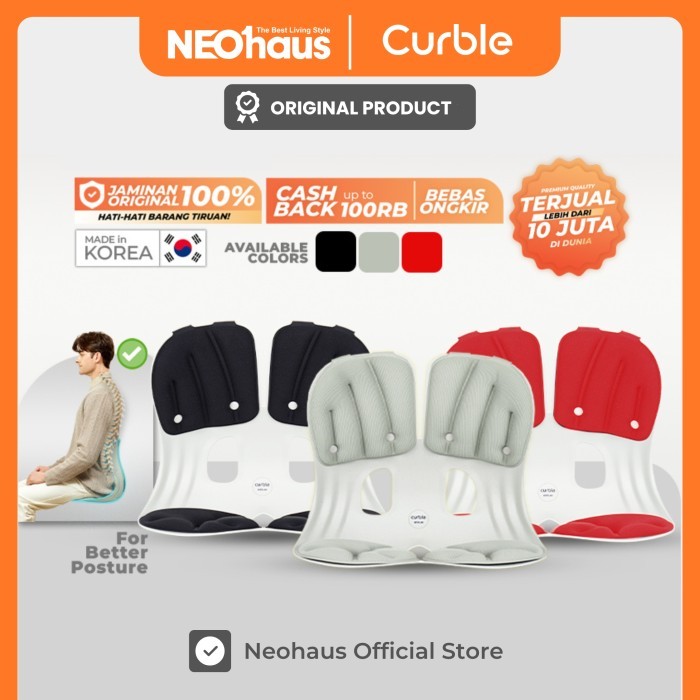 CURBLE CHAIR GRAND - Kursi Penopang Badan Made In Korea
