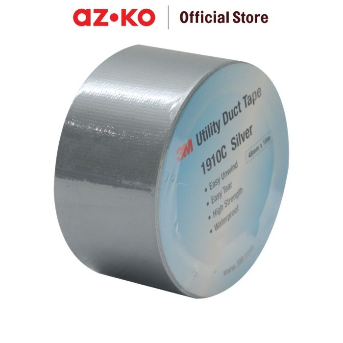 

AZKO 3m Duct Tape 48 Mm X 10 Mtr Utility - Silver