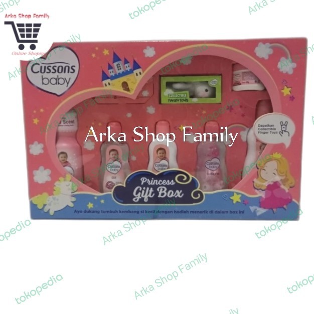 

CUSSONS Baby Gift Box Set Perlengkapan Bayi Newborn Paket Hadiah