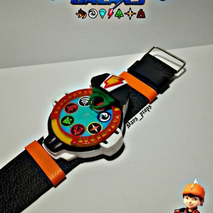 JAM TANGAN BOBOIBOY KUASA COSPLAY MAINAN