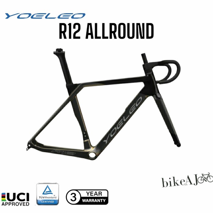 TERBARU Frameset Carbon Roadbike Yoeleo R12 Allround Hemidium