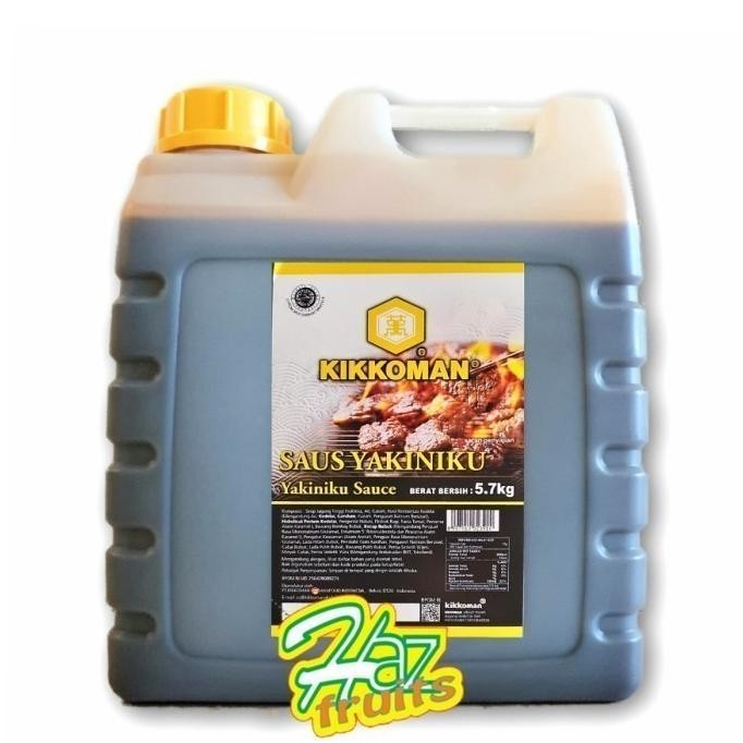 

Kikkoman Yakiniku sauce / Saus Yakiniku Jerigen 5 Liter - Halal