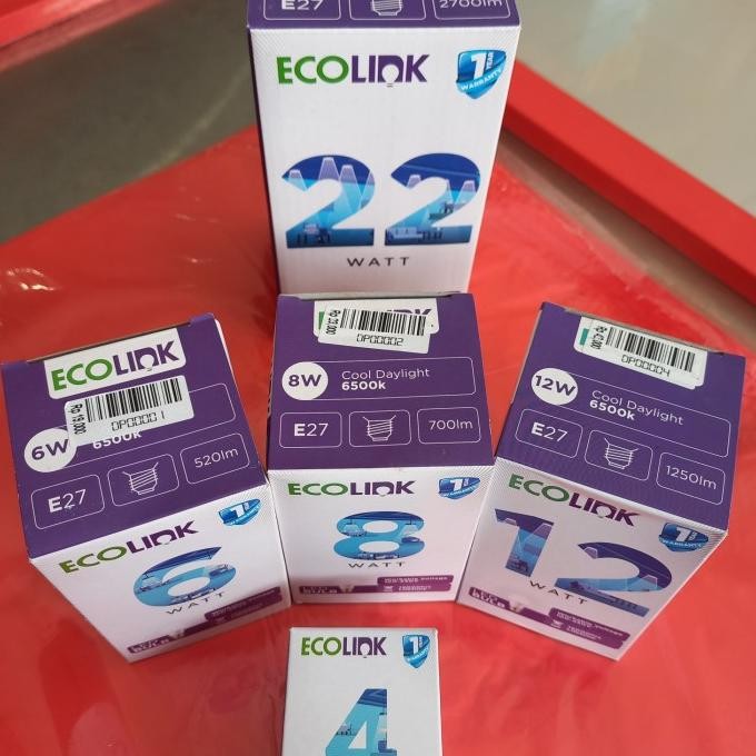 &<&<&<&] Lampu led Ecolink 6 watt