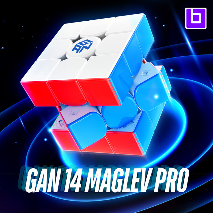 Rubik 3x3 GAN 14 Pro Maglev UV / Frosted Magnetic Original