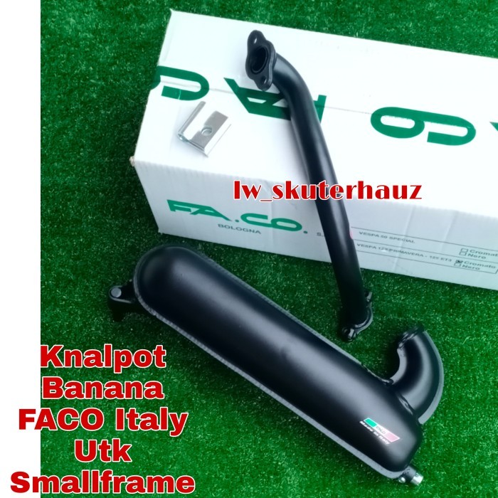 Promo Knalpot Faco Hitam Utk Smallframe Pts Dkk