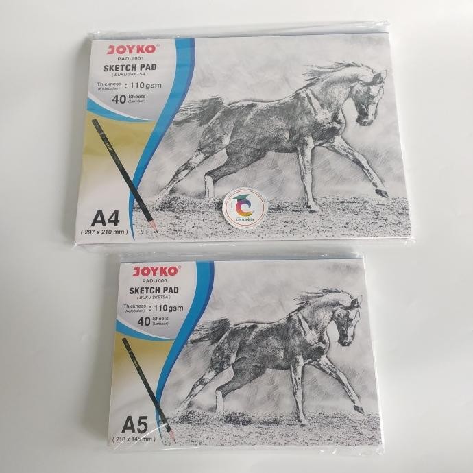 

{{{{}}] Sketchbook Buku Sketsa JOYKO 40 Lembar