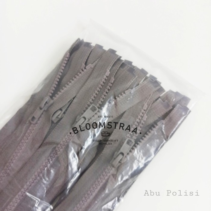 

Resleting Jaket YKK 55cm Sleting jaket YKK 22 inch Zipper Vislon YKK