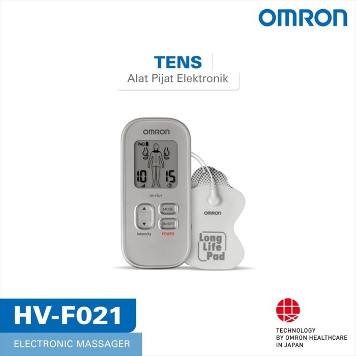 OMRON Pulse Massager TENS HVF021 Alat Pijat Terapi Elektrik