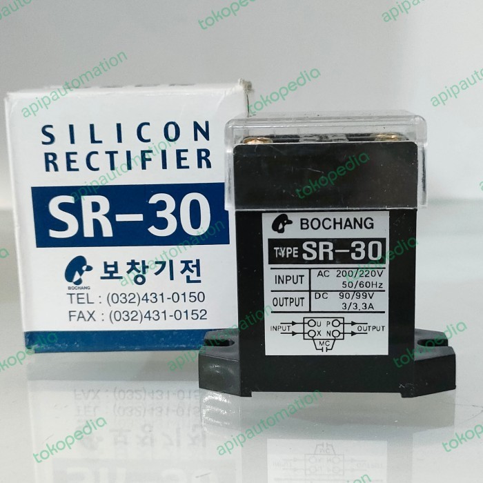 RECTIFIER HOIST CRANE SR-30 BOCHANG
