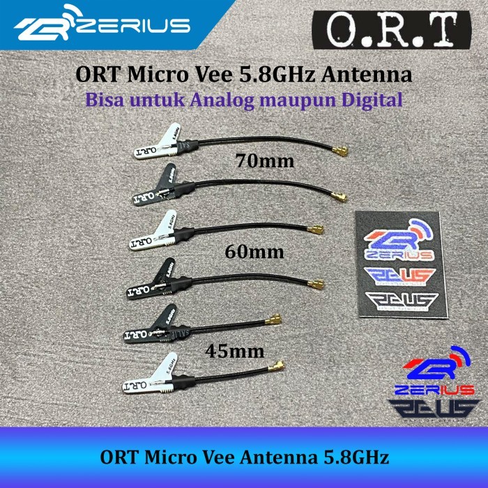 ORT Micro Vee Antenna 5.8GHz UFL IPEX Microvee