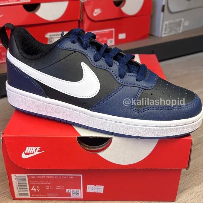 Sepatu Anak Nike Court Borough Low 2 (Gs) Original Ready Stock