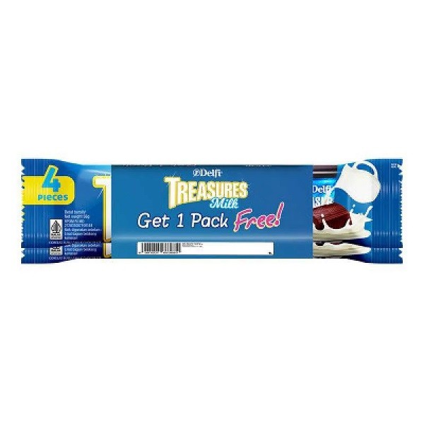 

DELFI TREASURES MILK BUNDLE PACK 2 X 36 GR